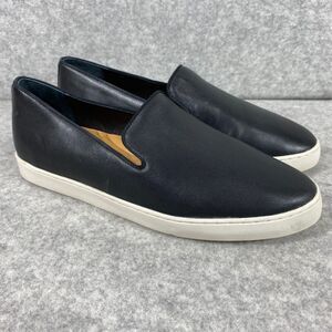 Birdies The Swift Slip On Sneaker Loafer Black Leather Womens Size 9